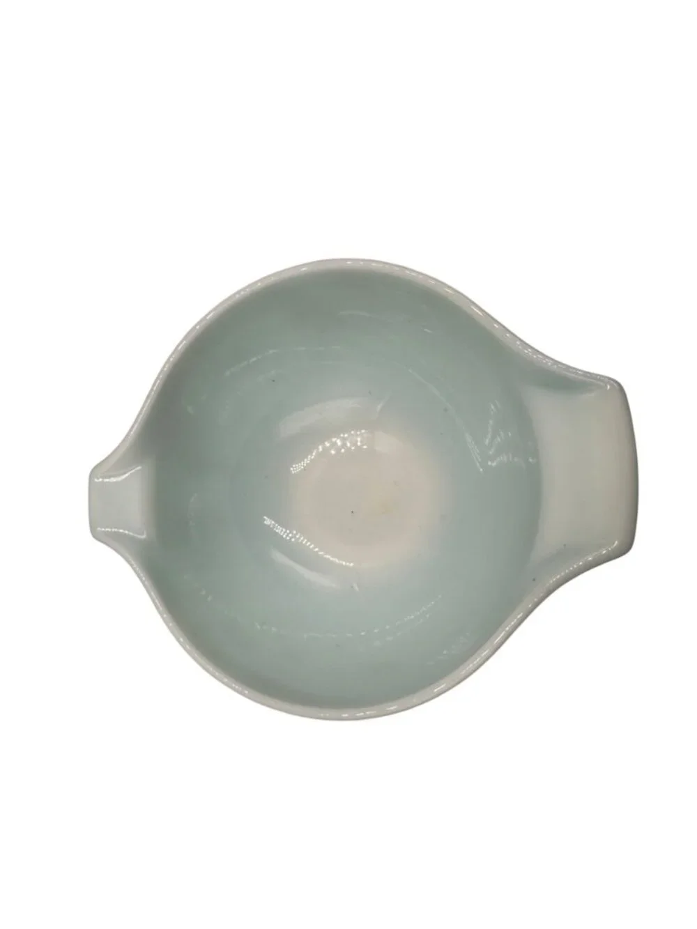 Vintage Pyrex Turquoise Amish Butterprint Mixing Bowl 4Qt Farmhouse Motif Retro